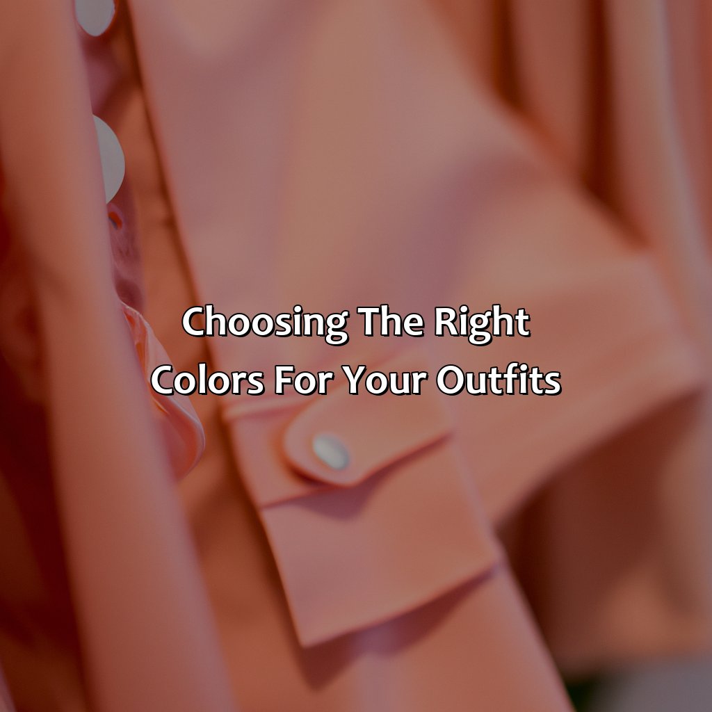 Choosing The Right Colors For Your Outfits  - What Colors Go With Salmon Pink, 
