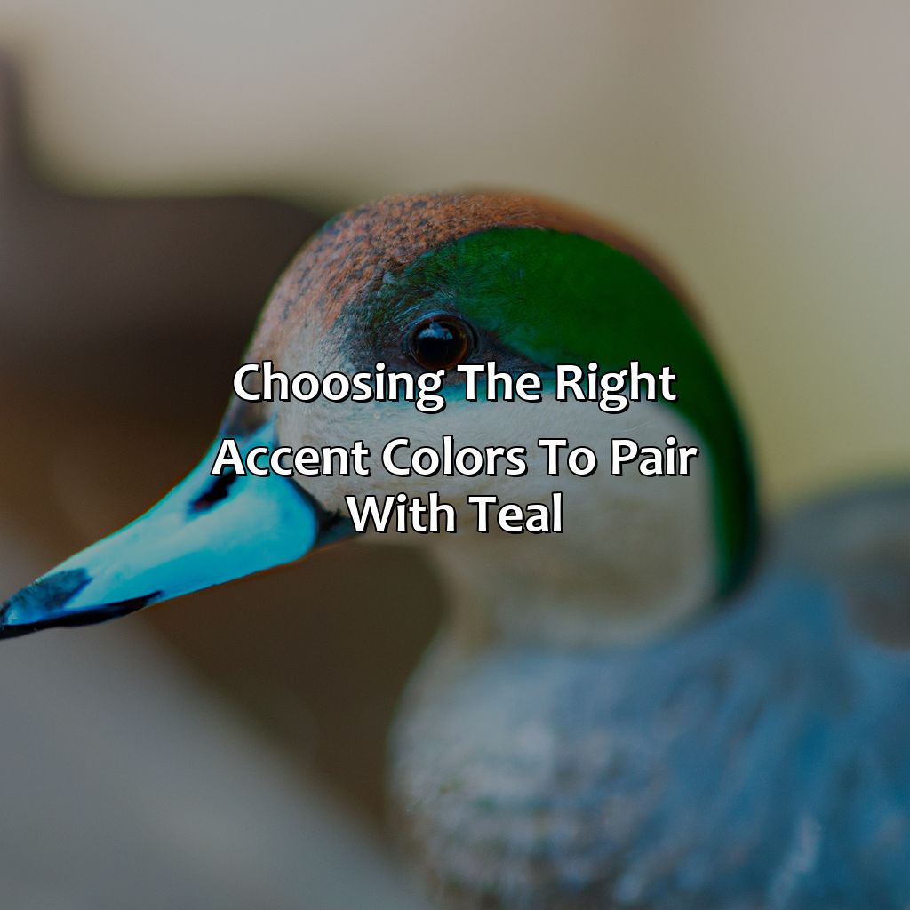 Choosing The Right Accent Colors To Pair With Teal  - What Colors Go With Teal, 