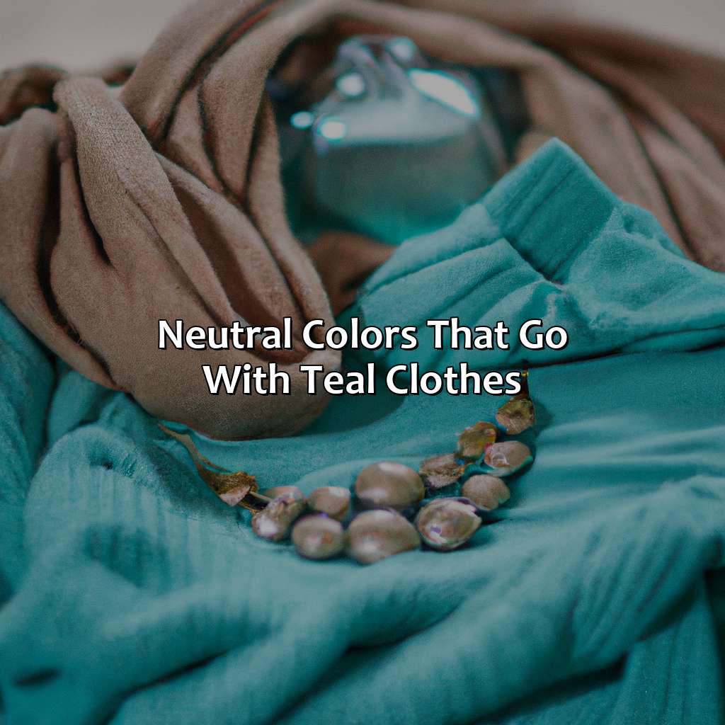 Neutral Colors That Go With Teal Clothes  - What Colors Go With Teal Clothes, 