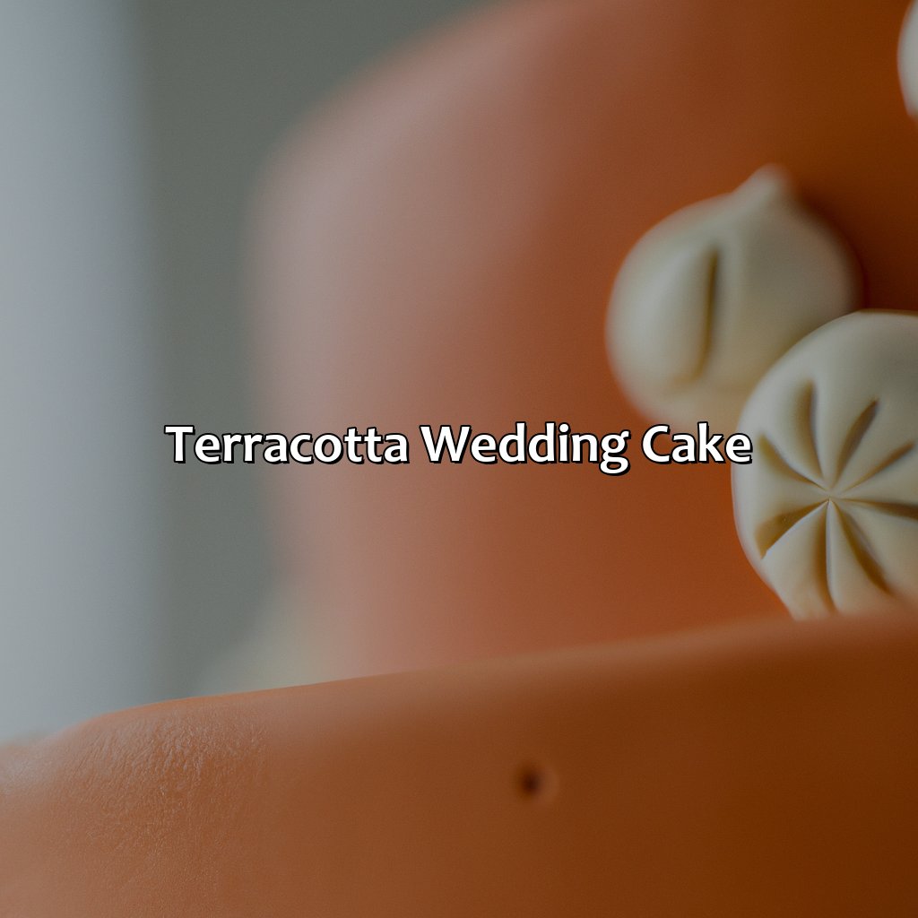 Terracotta Wedding Cake  - What Colors Go With Terracotta Wedding, 