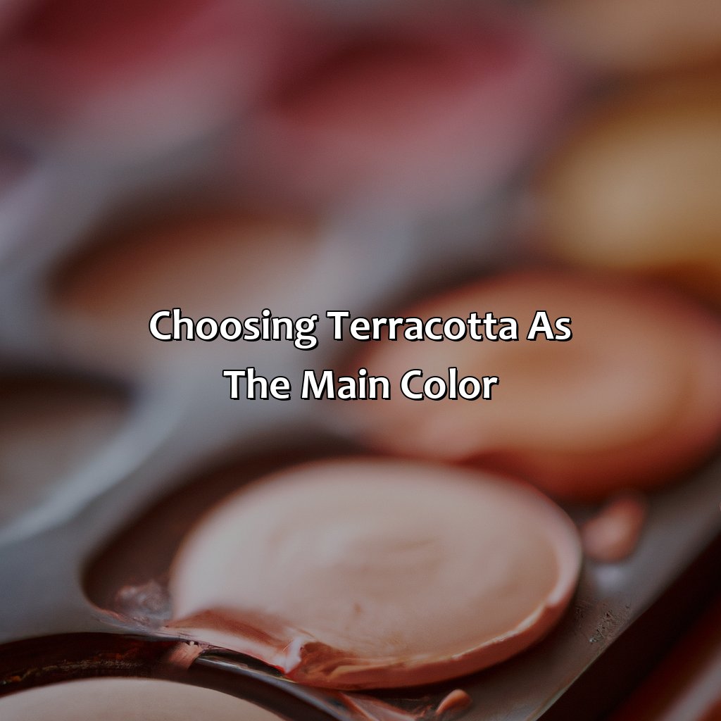 Choosing Terracotta As The Main Color  - What Colors Go With Terracotta Wedding, 
