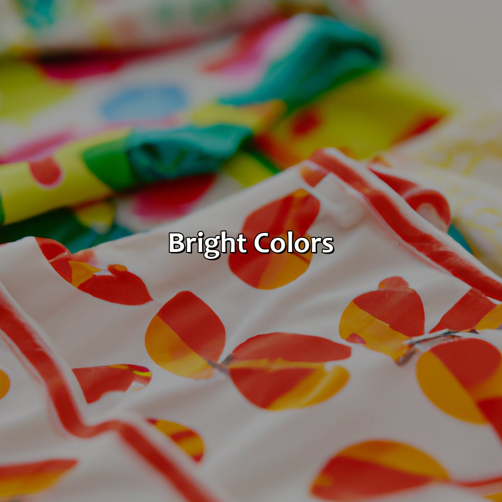 Bright Colors  - What Colors Go With White Shorts, 