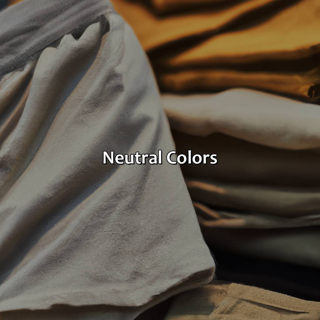 Neutral Colors  - What Colors Go With White Shorts, 