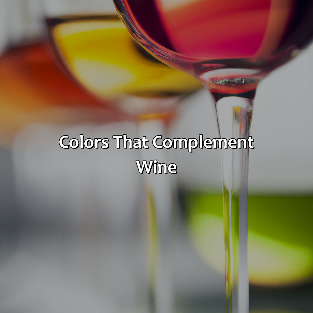Colors That Complement Wine  - What Colors Go With Wine, 