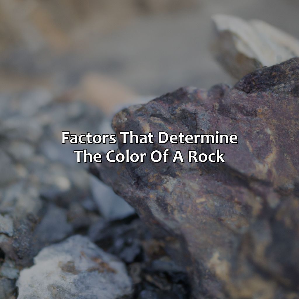 Factors That Determine The Color Of A Rock  - What Determines The Color Of A Rock, 
