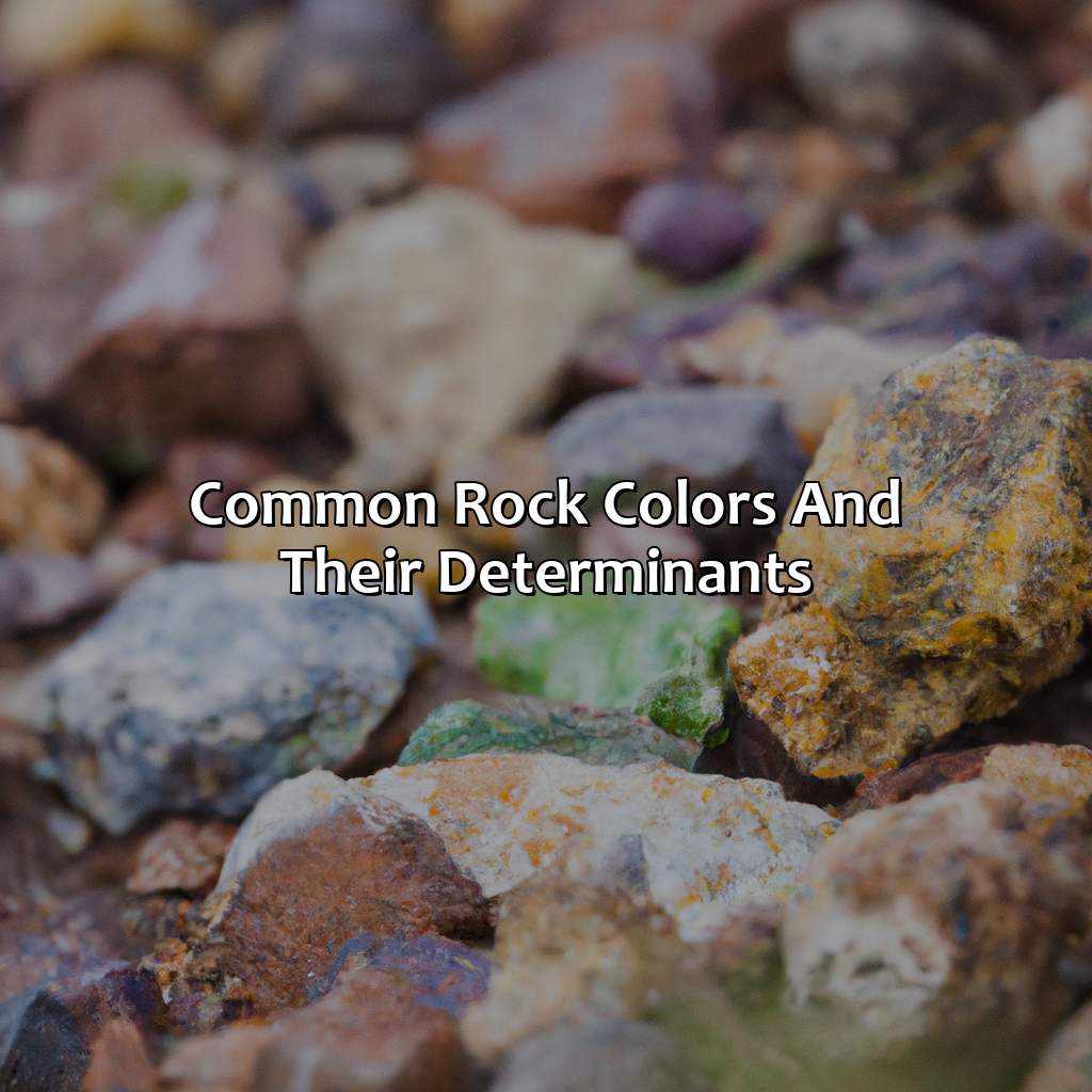 Common Rock Colors And Their Determinants  - What Determines The Color Of A Rock, 