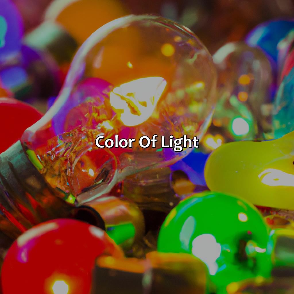 Color Of Light  - What Determines The Color Of Light?, 