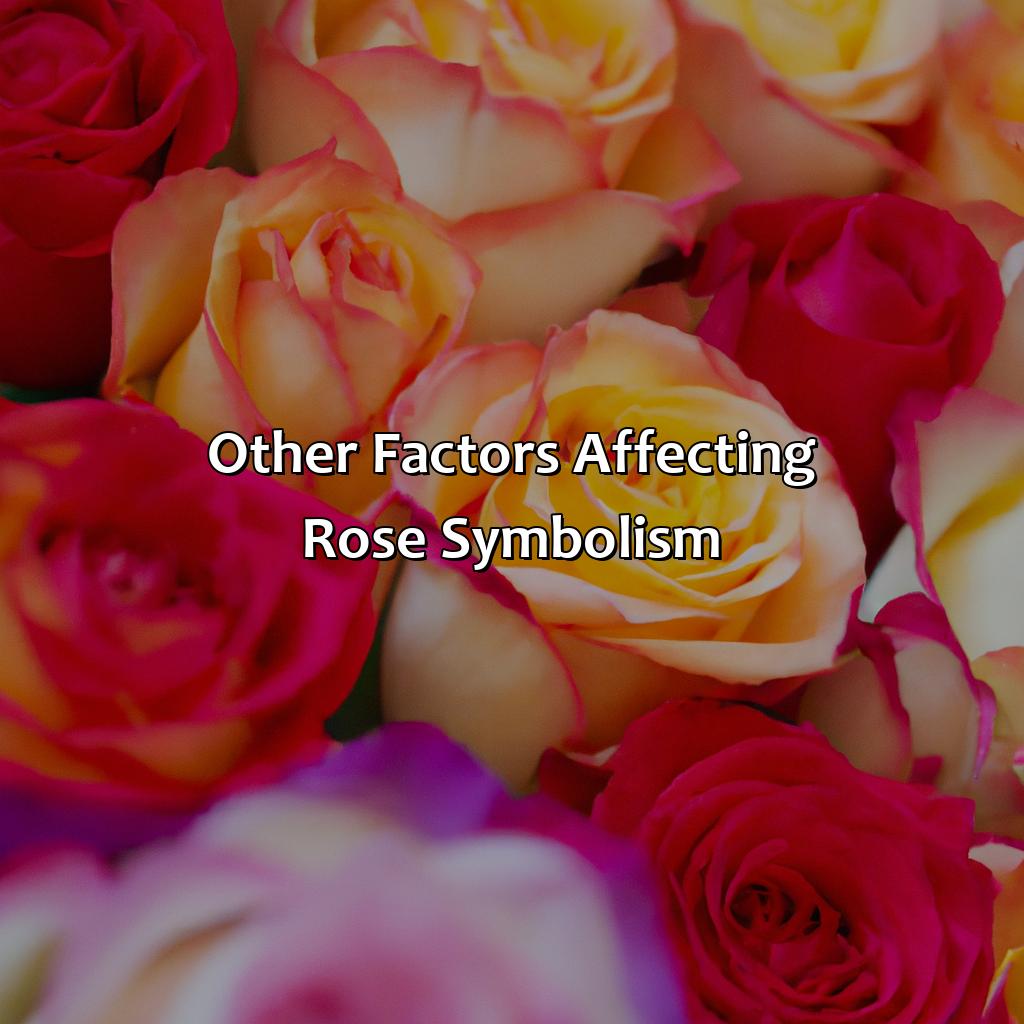 Other Factors Affecting Rose Symbolism  - What Do Different Color Roses Symbolize?, 