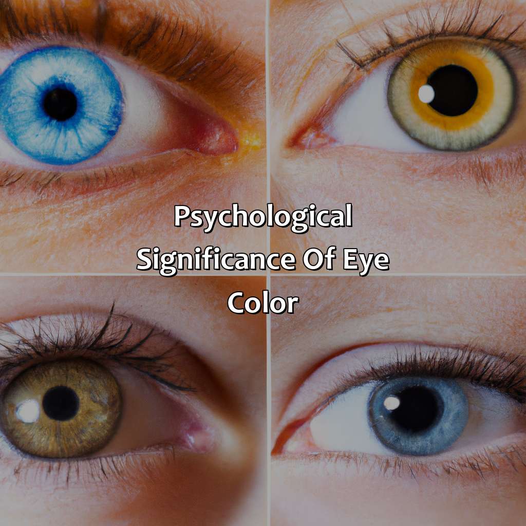 Psychological Significance Of Eye Color  - What Does My Eye Color Means, 