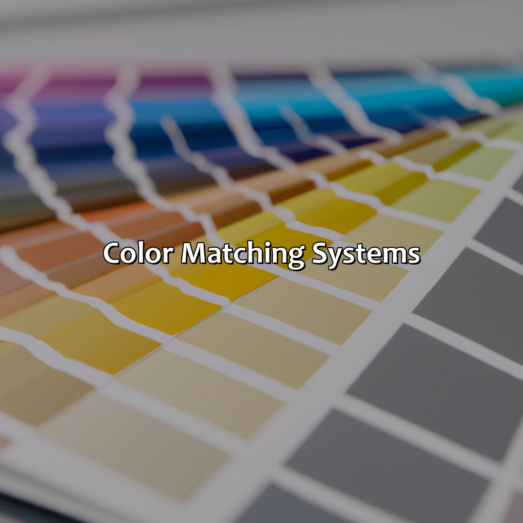 Color Matching Systems  - What Does Pms Color Stand For, 