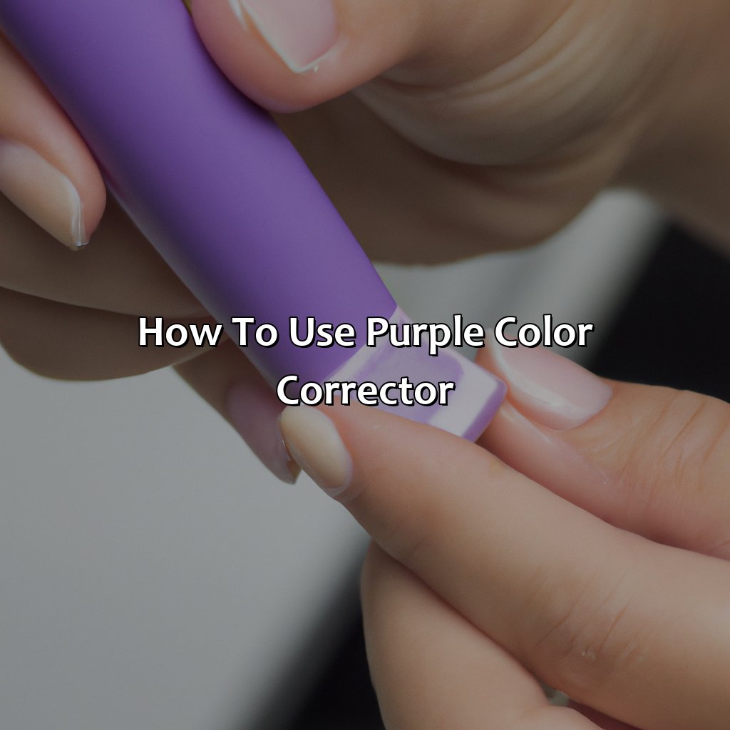 How To Use Purple Color Corrector?  - What Does Purple Color Corrector Do, 