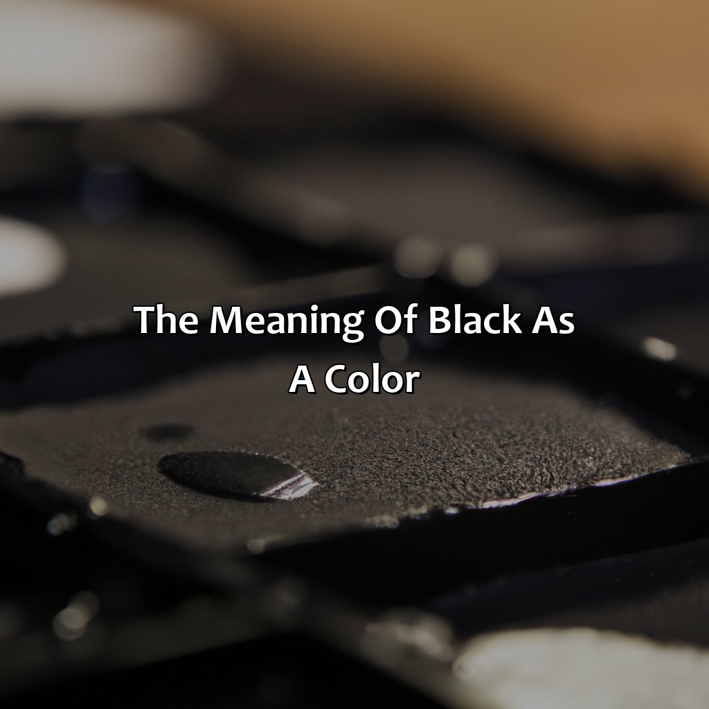 The Meaning Of Black As A Color  - What Does The Color Black Mean, 