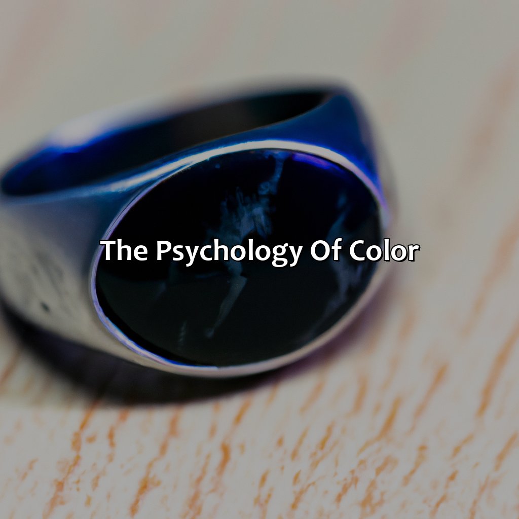 The Psychology Of Color  - What Does The Color Black Mean On A Mood Ring, 