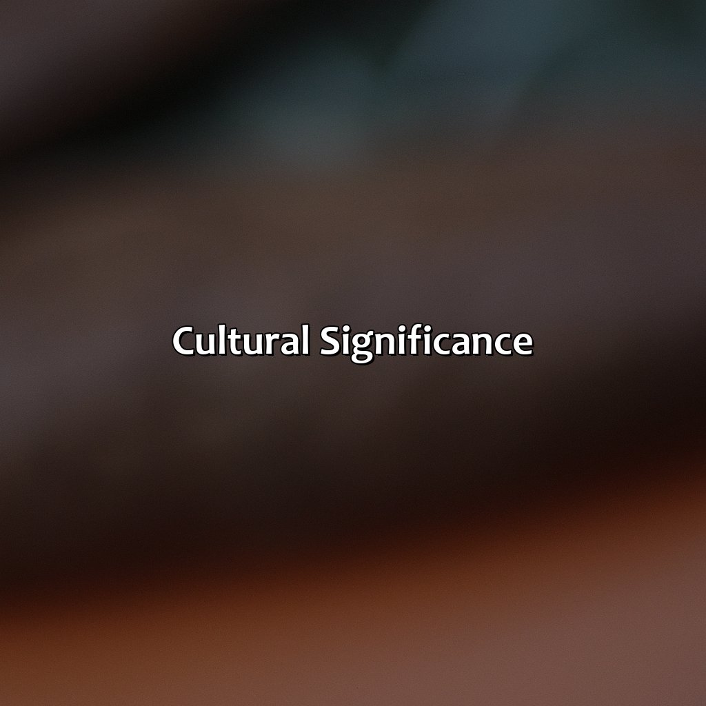 Cultural Significance  - What Does The Color Brown Symbolize, 