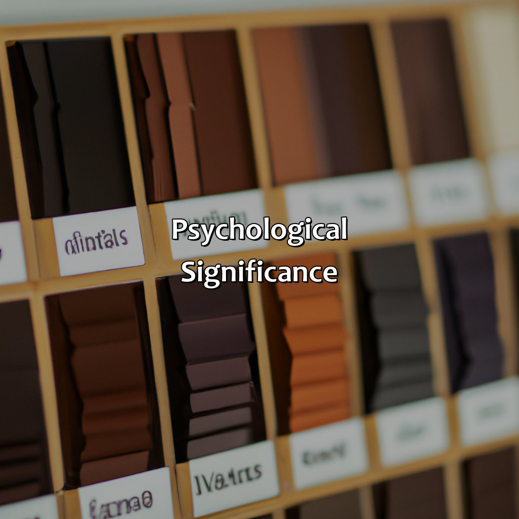 Psychological Significance  - What Does The Color Brown Symbolize, 