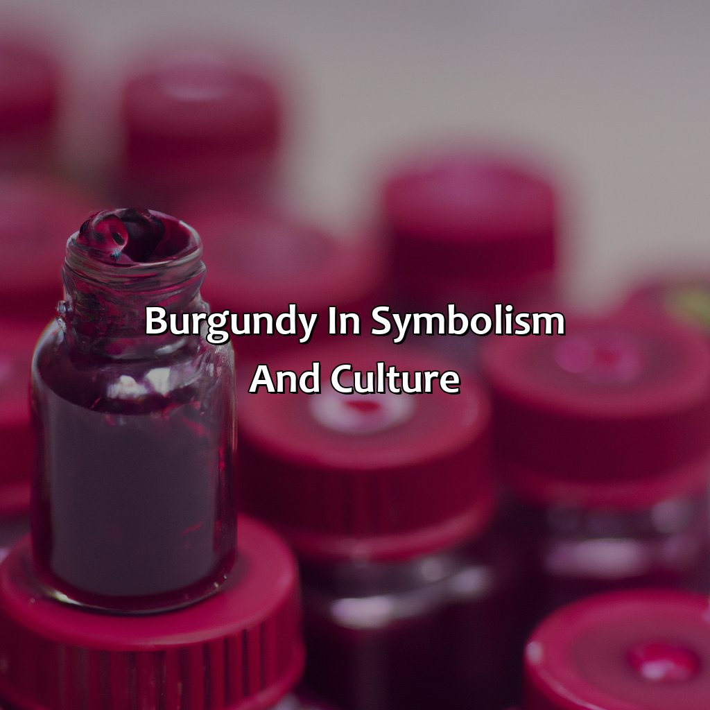 Burgundy In Symbolism And Culture  - What Does The Color Burgundy Represent, 