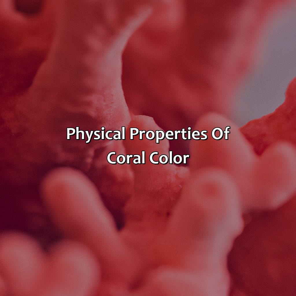 Physical Properties Of Coral Color  - What Does The Color Coral Mean, 