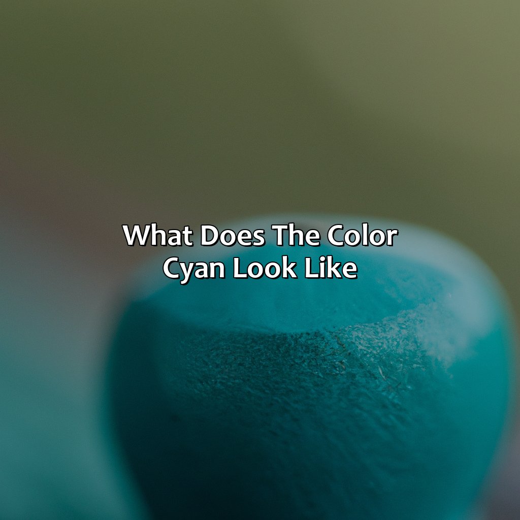 What Does The Color Cyan Look Like - colorscombo.com