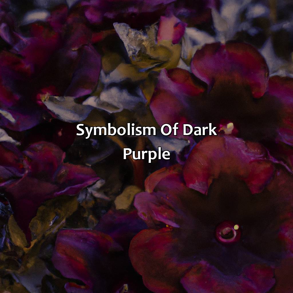 Symbolism Of Dark Purple  - What Does The Color Dark Purple Mean, 