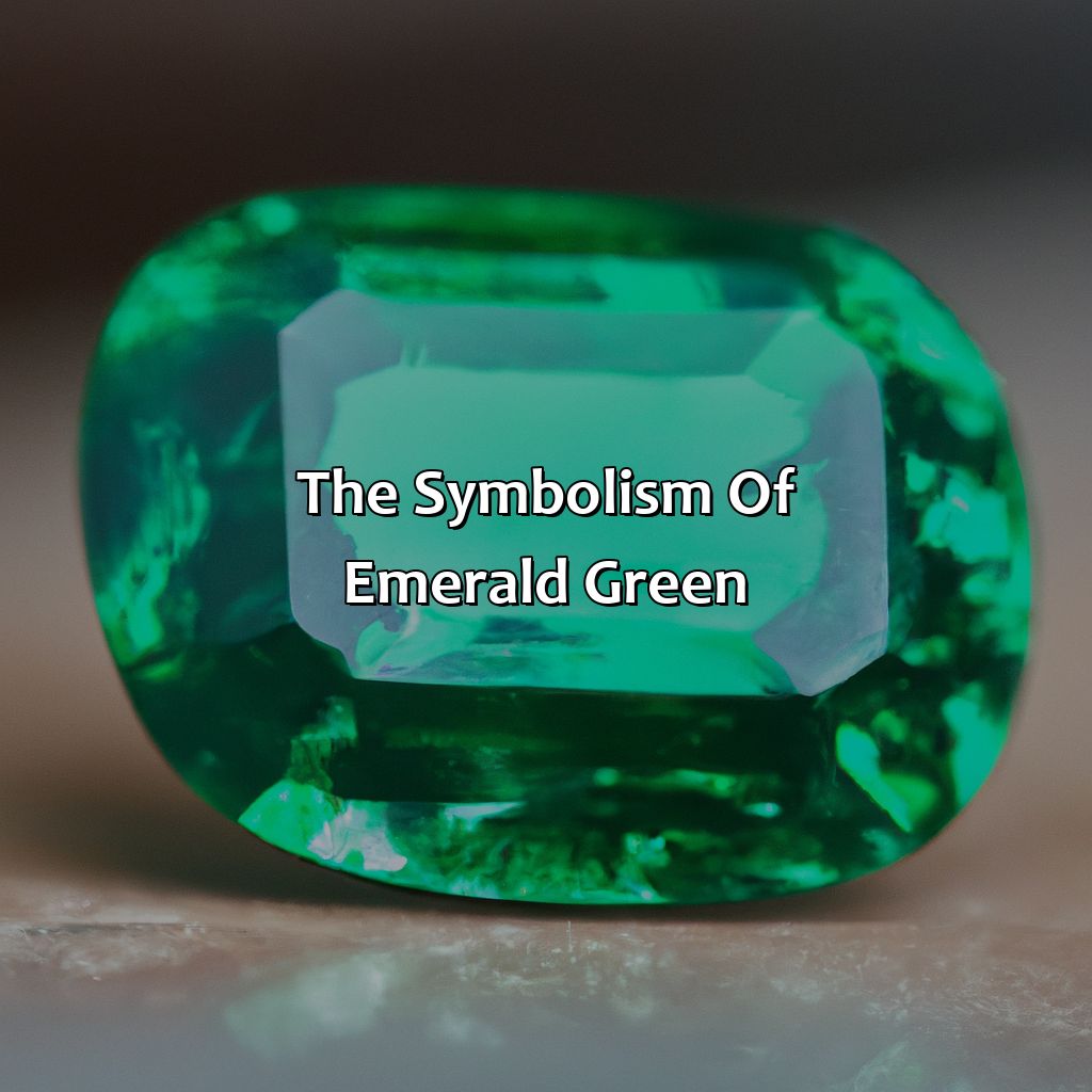 The Symbolism Of Emerald Green  - What Does The Color Emerald Green Mean, 