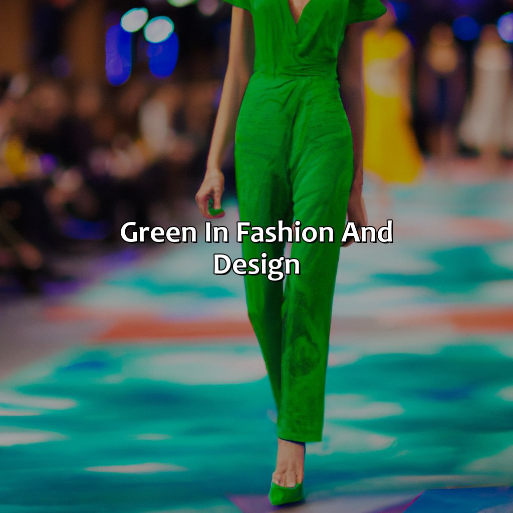 Green In Fashion And Design  - What Does The Color Green Mean?, 