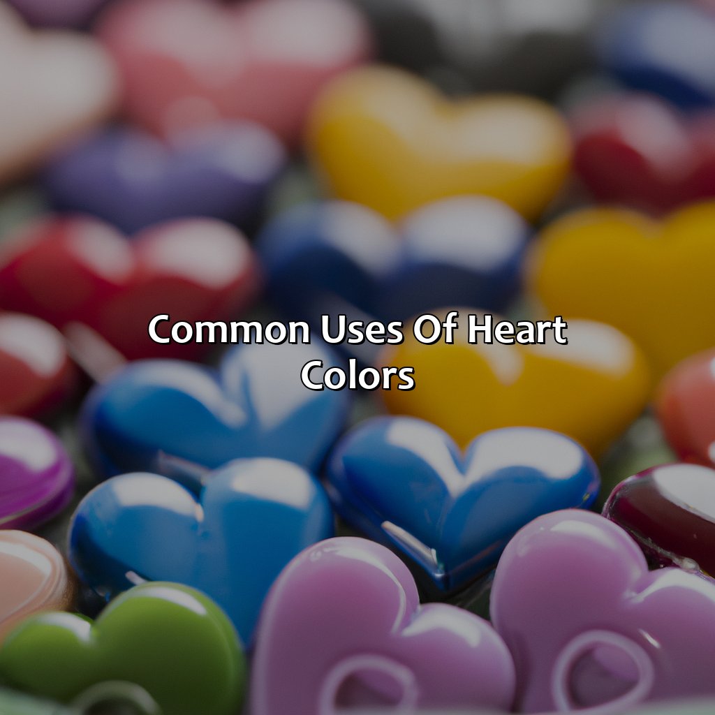 Common Uses Of Heart Colors  - What Does The Color Hearts Mean, 