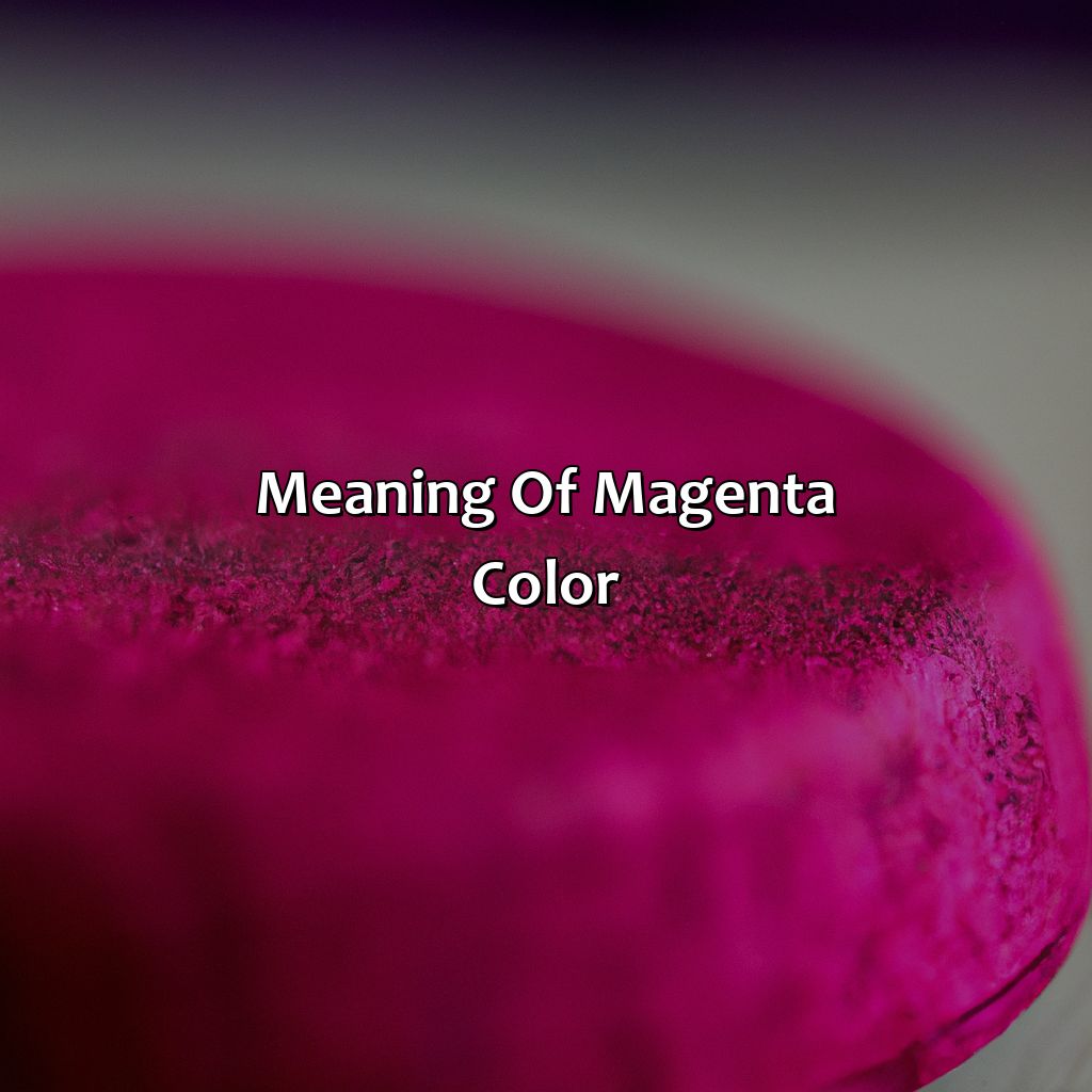 Meaning Of Magenta Color  - What Does The Color Magenta Mean, 