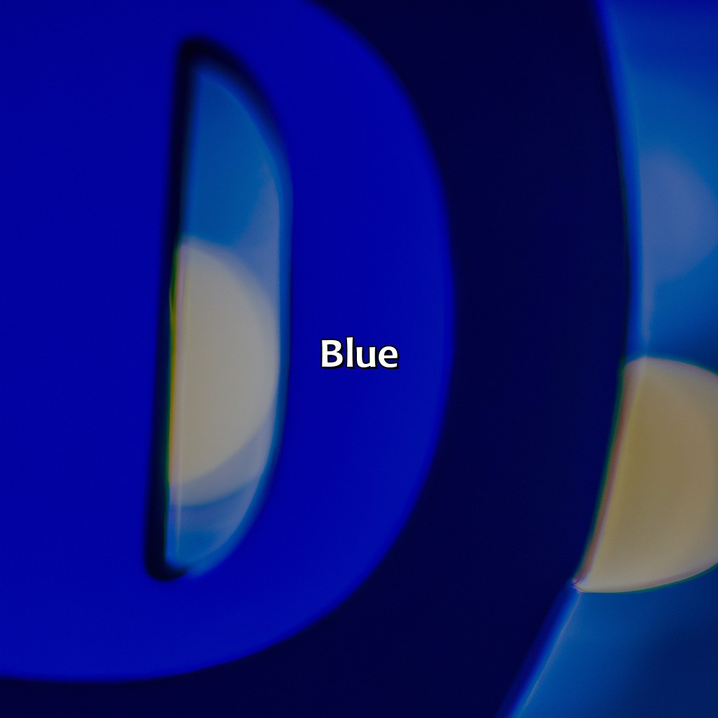 Blue  - What Does The Color Mean, 