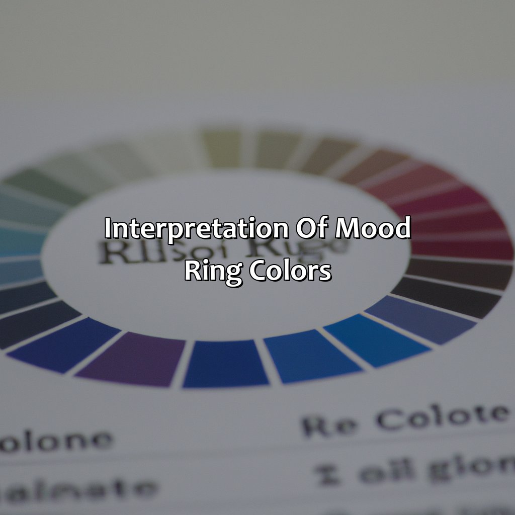 Interpretation Of Mood Ring Colors  - What Does The Color Of A Mood Ring Mean, 