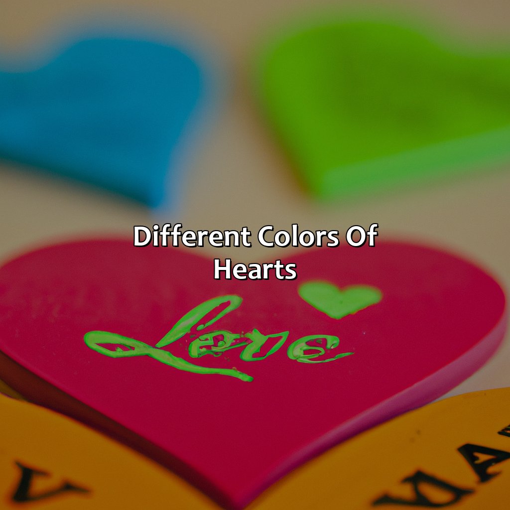 Different Colors Of Hearts  - What Does The Color Of Hearts Mean, 