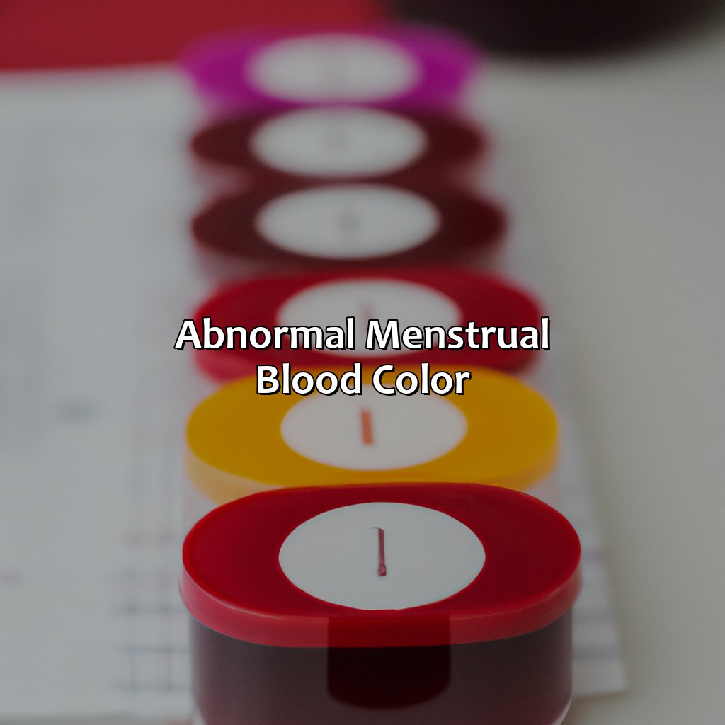 Abnormal Menstrual Blood Color  - What Does The Color Of Menstrual Blood Mean, 