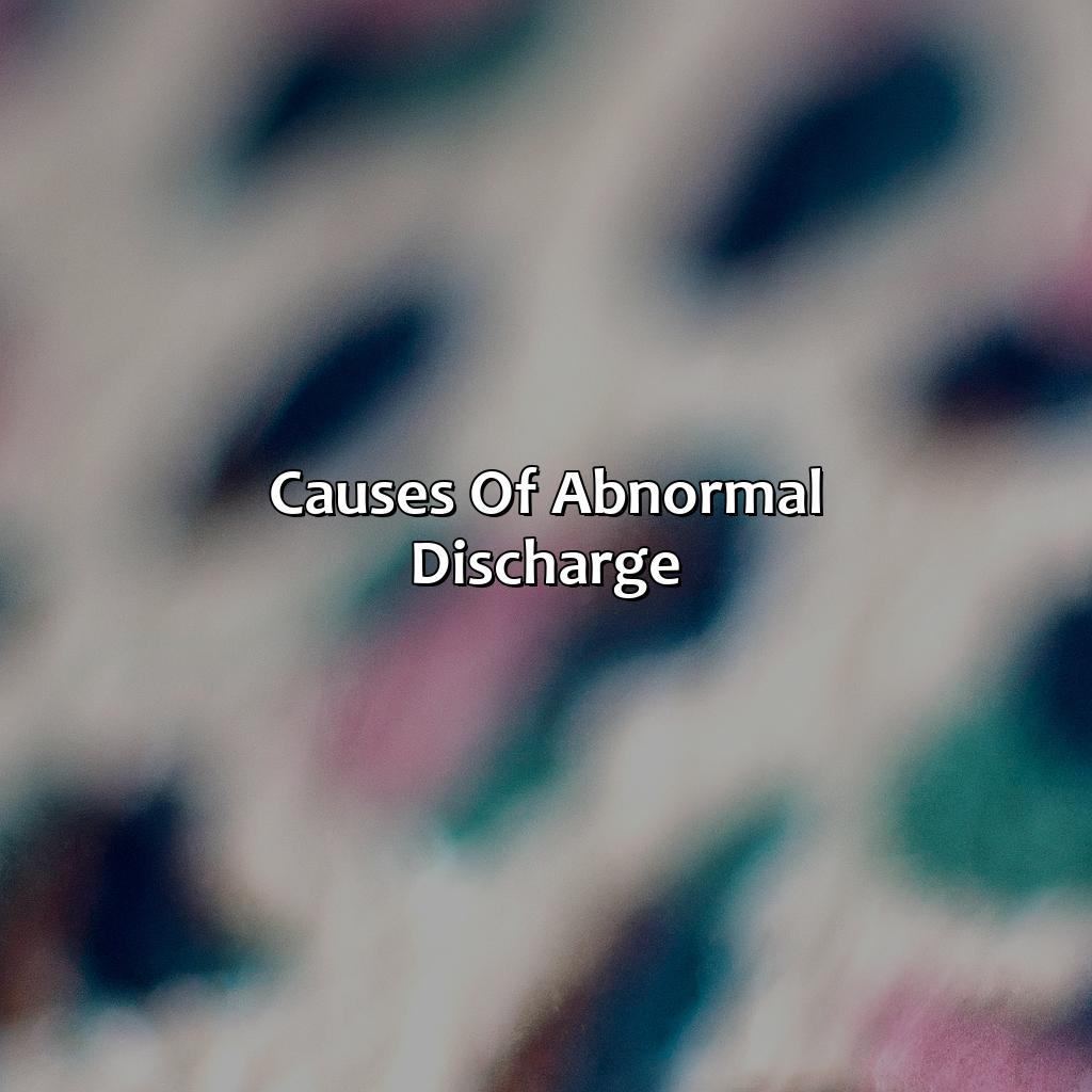 Causes Of Abnormal Discharge  - What Does The Color Of My Discharge Mean, 