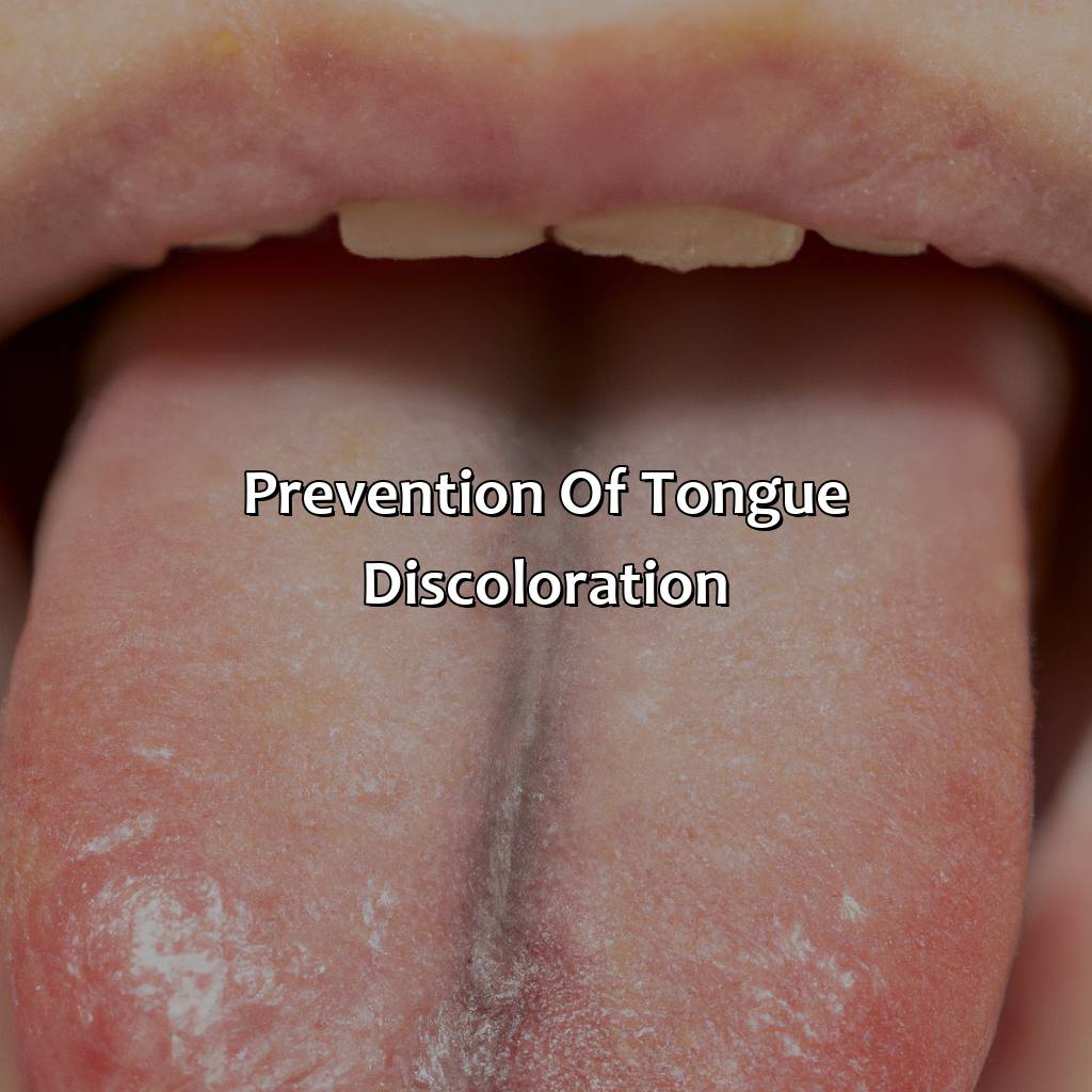Prevention Of Tongue Discoloration  - What Does The Color Of My Tongue Mean, 