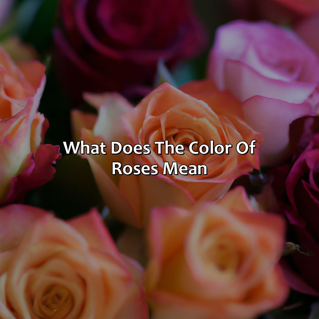 What Does The Color Of Roses Mean - colorscombo.com
