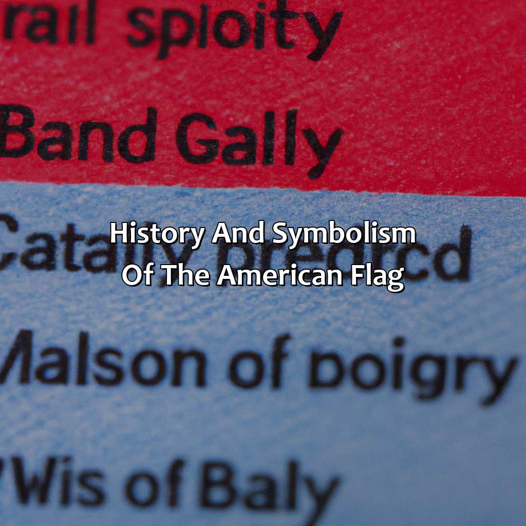 History And Symbolism Of The American Flag   - What Does The Color Of The American Flag Mean, 