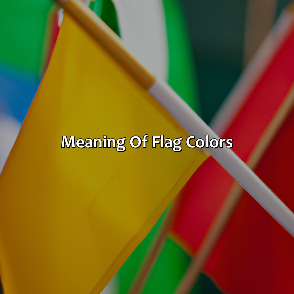 Meaning Of Flag Colors  - What Does The Color Of The Flag Mean, 