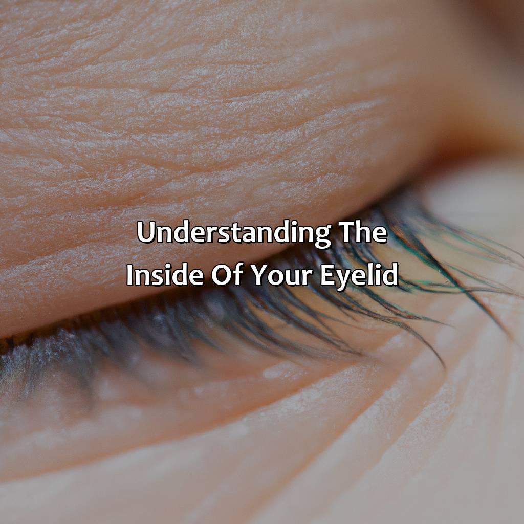 Understanding The Inside Of Your Eyelid  - What Does The Color Of The Inside Of Your Eyelid Mean, 
