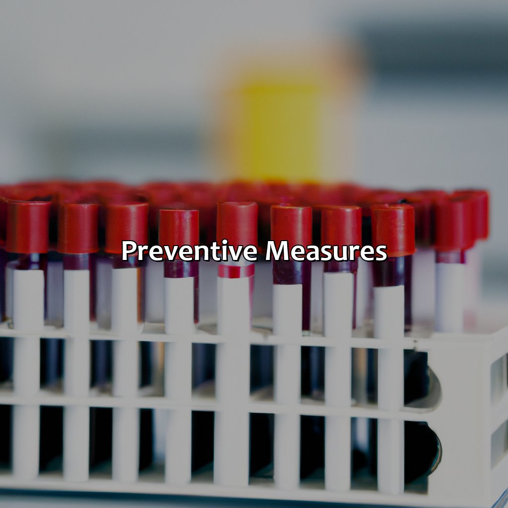 Preventive Measures  - What Does The Color Of Your Blood Mean, 