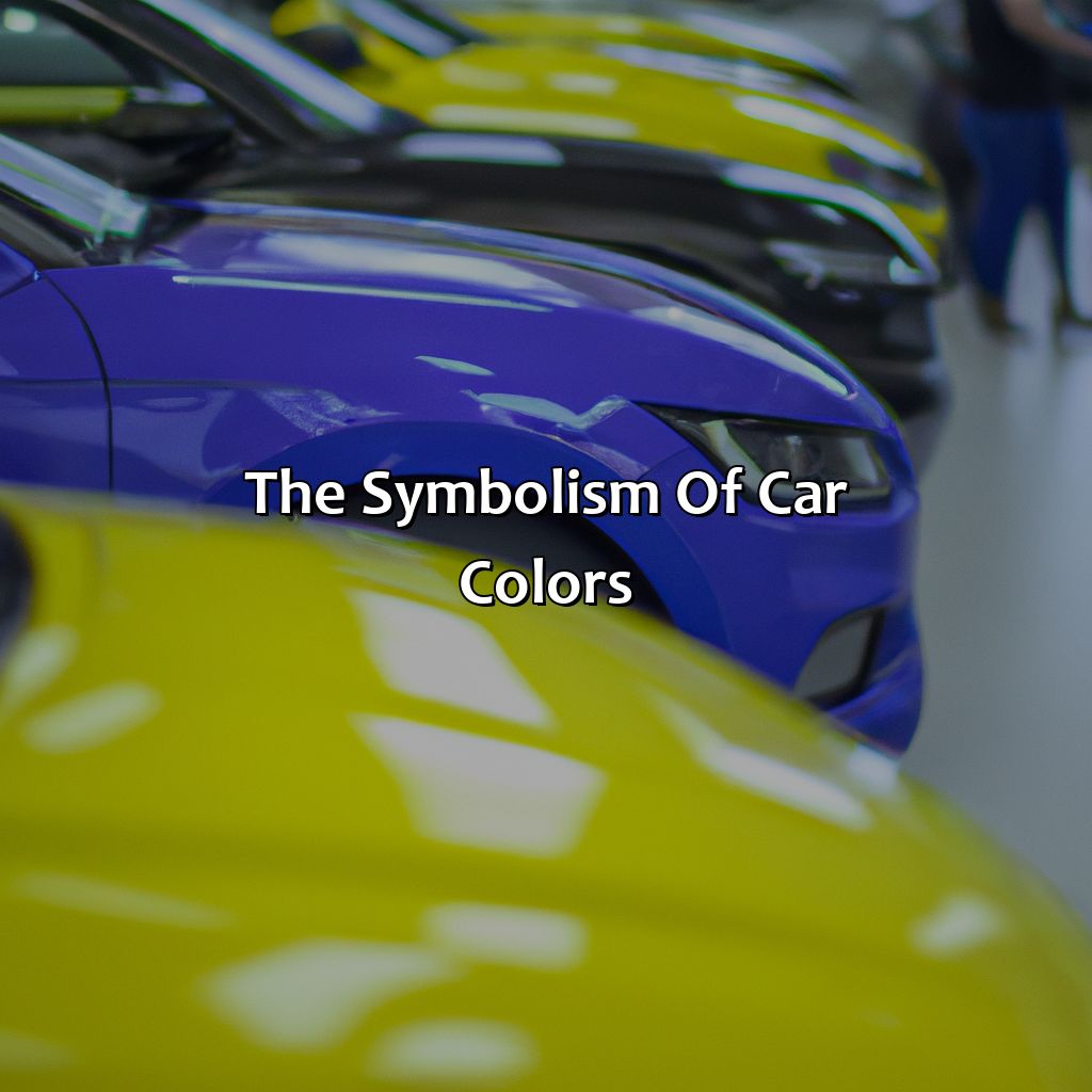 The Symbolism Of Car Colors  - What Does The Color Of Your Car Mean, 