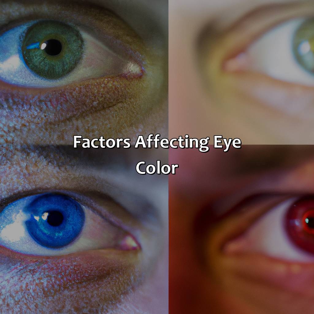 Factors Affecting Eye Color - What Does The Color Of Your Eyes Mean, 