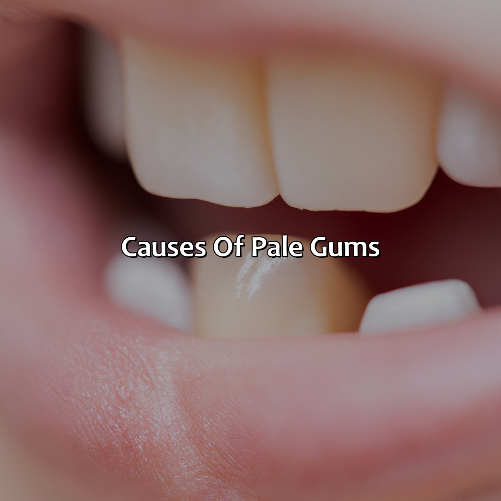 Causes Of Pale Gums  - What Does The Color Of Your Gums Mean, 