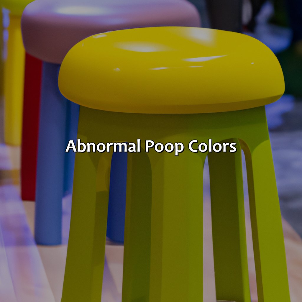 Abnormal Poop Colors  - What Does The Color Of Your Poop Mean, 
