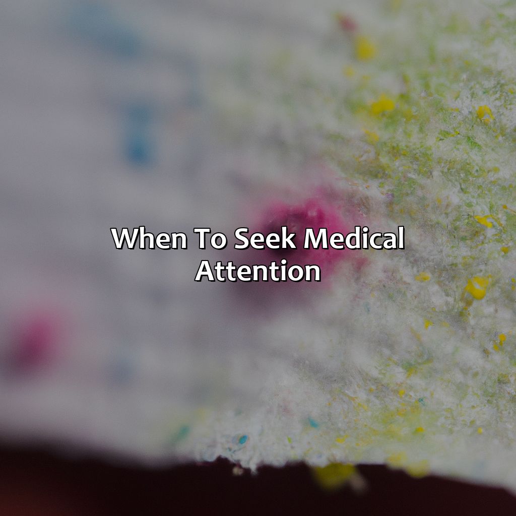 When To Seek Medical Attention  - What Does The Color Of Your Snot Mean, 