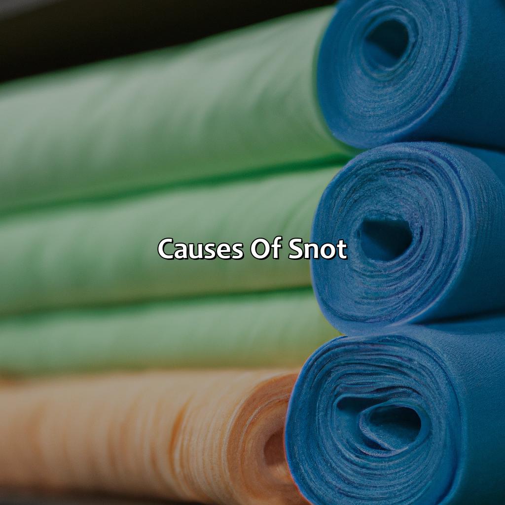 Causes Of Snot  - What Does The Color Of Your Snot Mean, 