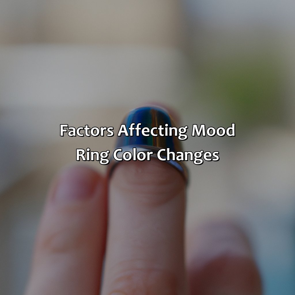 Factors Affecting Mood Ring Color Changes  - What Does The Color Orange Mean On A Mood Ring, 