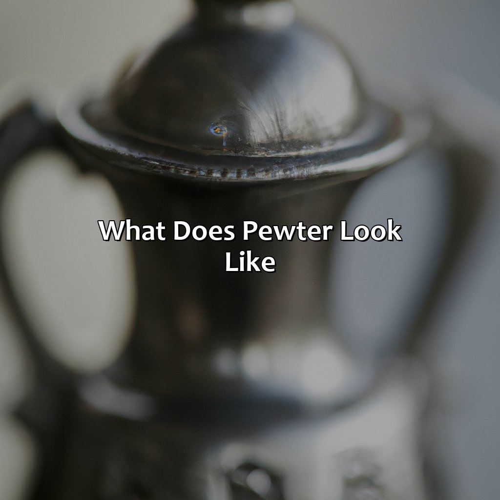 What Does Pewter Look Like?  - What Does The Color Pewter Look Like, 
