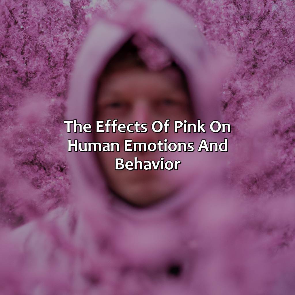 The Effects Of Pink On Human Emotions And Behavior  - What Does The Color Pink Mean, 
