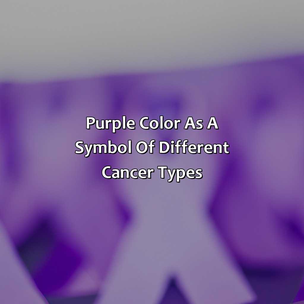 Purple Color As A Symbol Of Different Cancer Types  - What Does The Color Purple Mean For Cancer, 