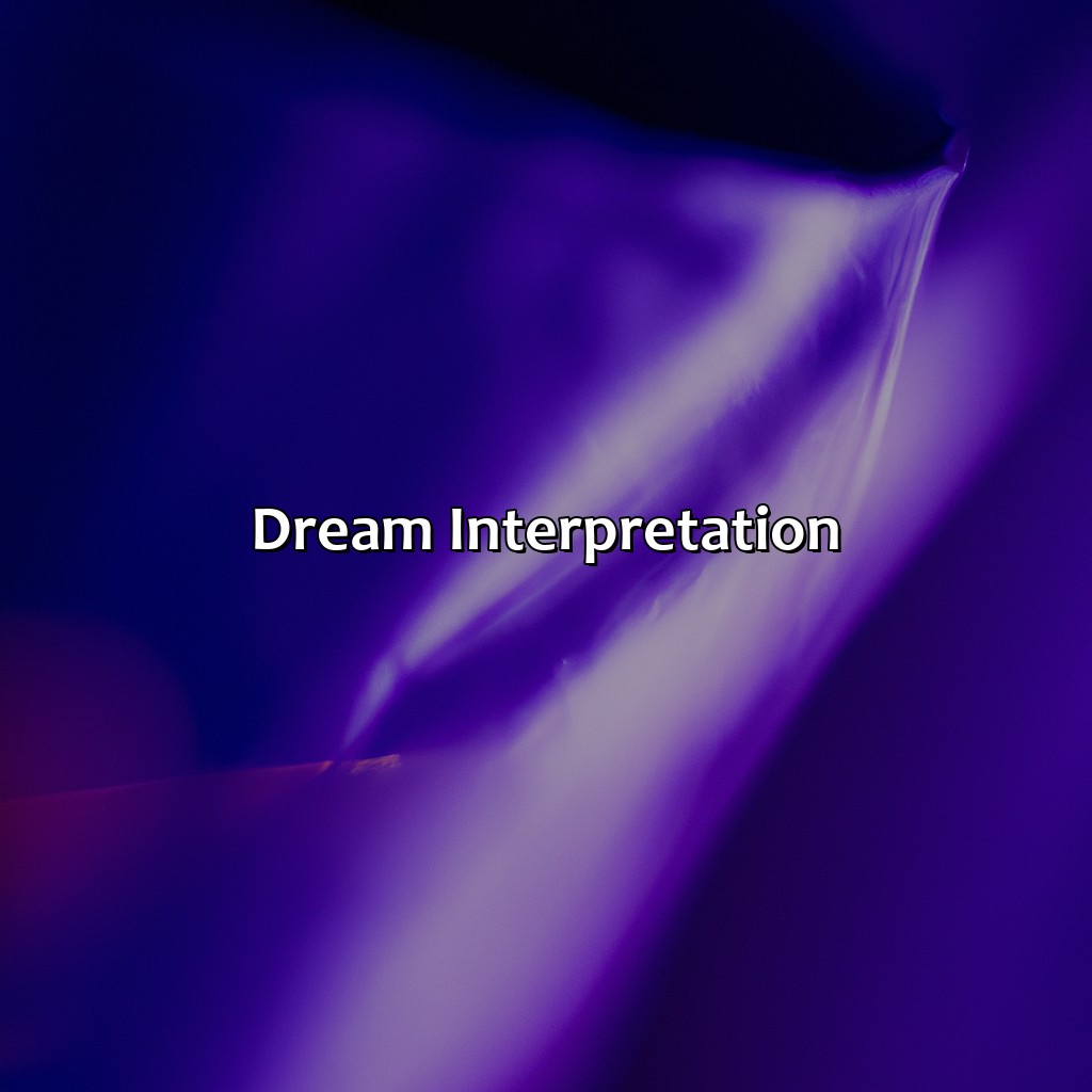 Dream Interpretation  - What Does The Color Purple Mean In A Dream, 