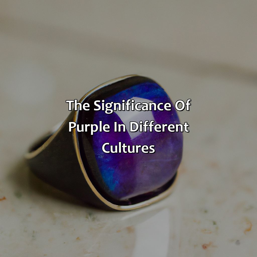 The Significance Of Purple In Different Cultures  - What Does The Color Purple Mean In A Mood Ring, 